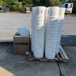 5 Gallon Buckets With Sealable Lids