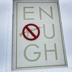 Iron On Heat Transfer  Good For T-shirts Sweaters Jackets T Shirt Design Size Is About 14x10 Enough #298