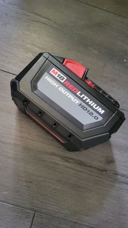 Milwaukee M18 HD 12.0 Battery - $120 no less
