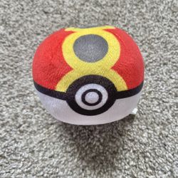 Nintendo Pokémon Repeat Pokeball Plush Stuffed Animal