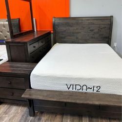 *Weekend Special!!!*---Bold Peter Queen/King Bedroom Sets---From $799!!!---Delivery And Financing😉
