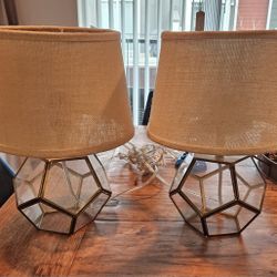 Pair Of Small Table Lamps