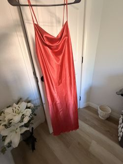 BEBE satin dress