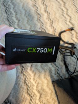 Corsair 750W Modular ATX Watt Power Supply PSU for Desktop PC