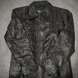 Desired Mens Leather Jacket - Real Lambskin Classic Vintage Style Black Leather Jackets For Men
