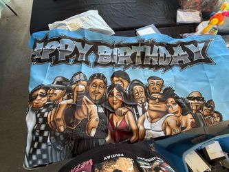 Homies Happy Birthday Banner Decorations