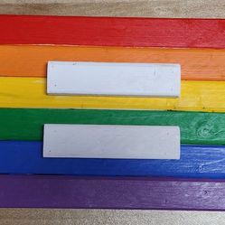Pride / Equality Wall Art Handmade