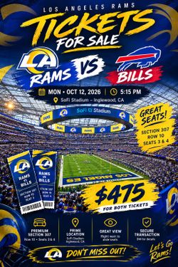 Rams vs Bills! MONDAY NIGHT FOOTBALL