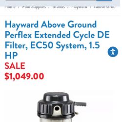 Hayward Pump And Filter