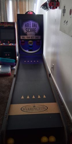 Barrington 84" Arcade Roll and Score with Led lights