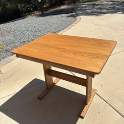 Table, Solid Oak