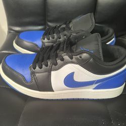 Jordan 1 Low Alternate Royal Toe Size 8 For Sale