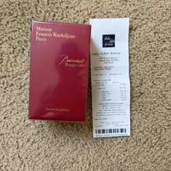 Baccarat Rouge 540 Extrait De Parfum 2.4 oz Sealed w/ Receipt