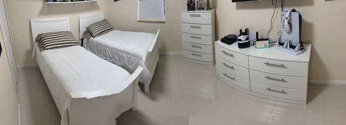 Two twin size bedroom set