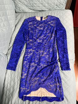 Windsor Royal Blue Dress - Size M