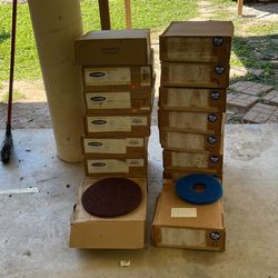 Floor Scrubbing Pads
