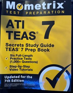 TEAS 7 Prep Book, Study Guide