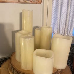 flameless Candles In Assorted Sizes 