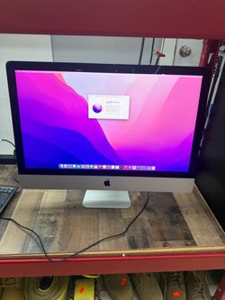 iMac retina 5k. i5 8gb ram 27”