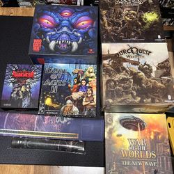 Board Game Lot Collection Kickstarter Fantasy Sci Fi