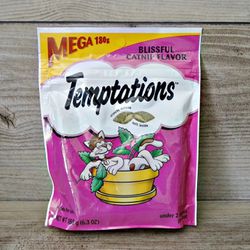 Temptations Blissful Catnip Flavor Cat Treats 6.3 Oz Pack