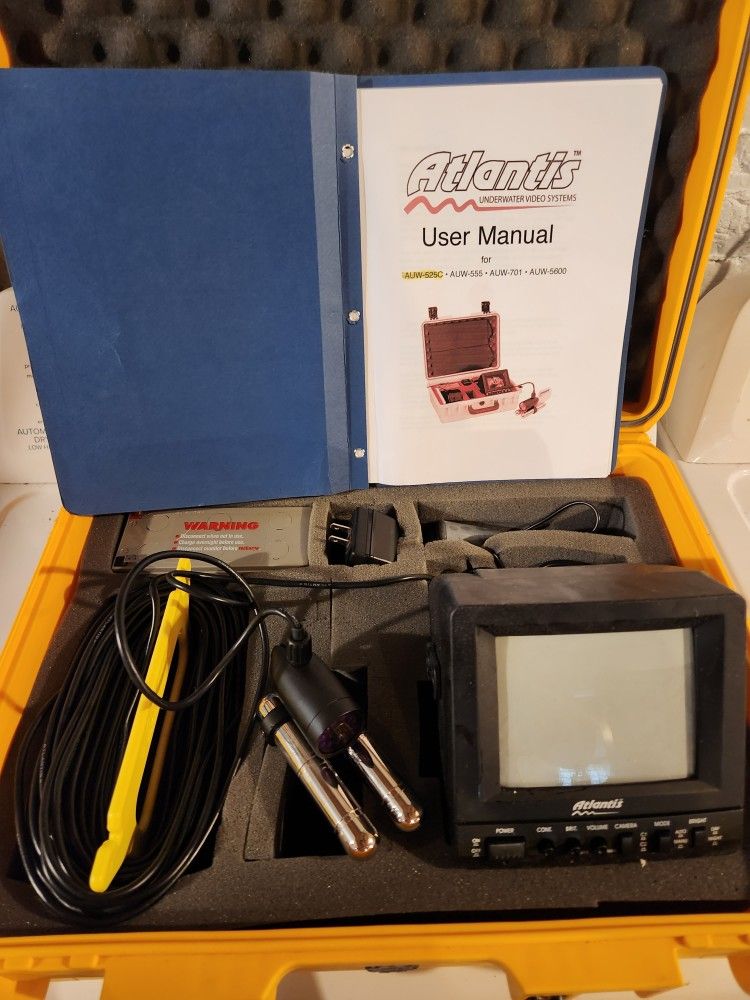 Atlantis AUW-525C Underwater Video Camera System