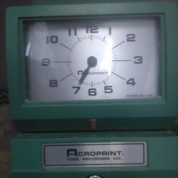 Card Print Time Clock Brand New