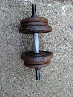 Bar bells weighs