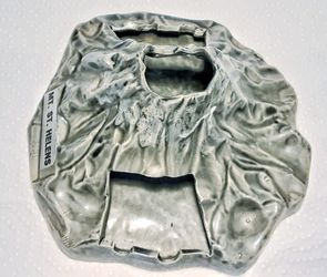 Mt. St. Helens MCM volcano ashtray made from ash cascade ceramics