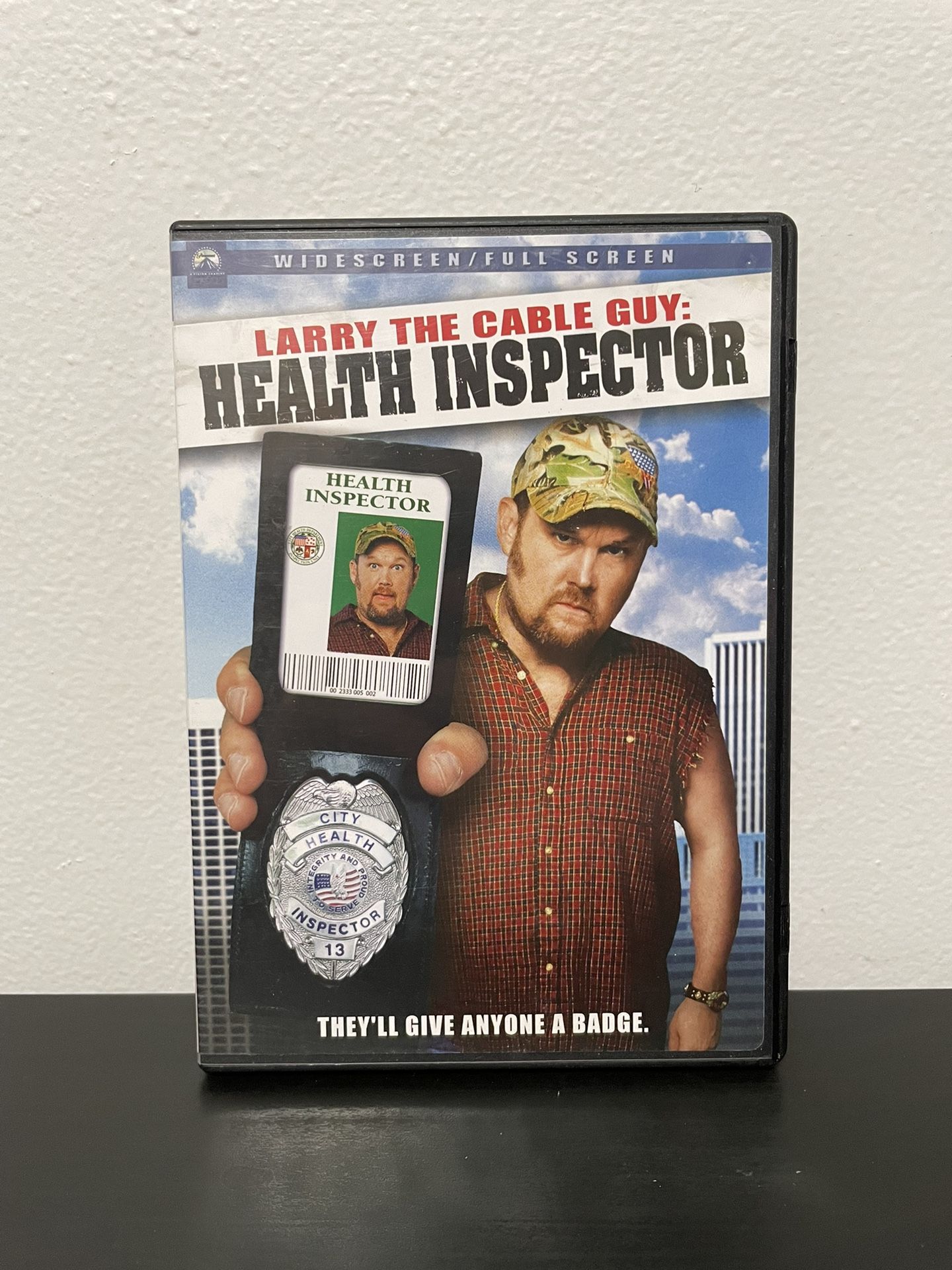 Larry The Cable Guy Health Inspector DVD Movie Like New Tom Wilson 2006