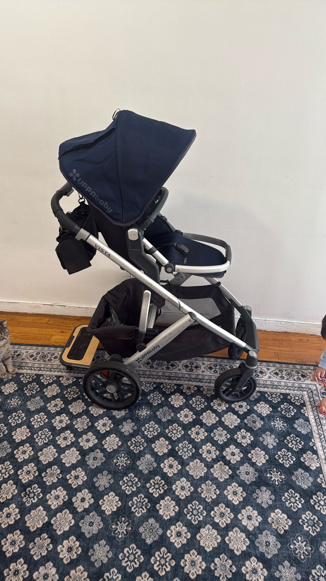 Uppababy Stroller +bassinet For Vista+ Along Board for Vista