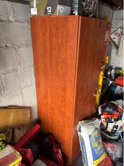 Wooden Storage Cabinet