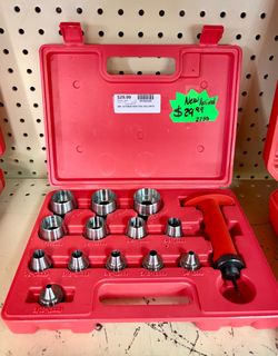 Hollow hole punch set