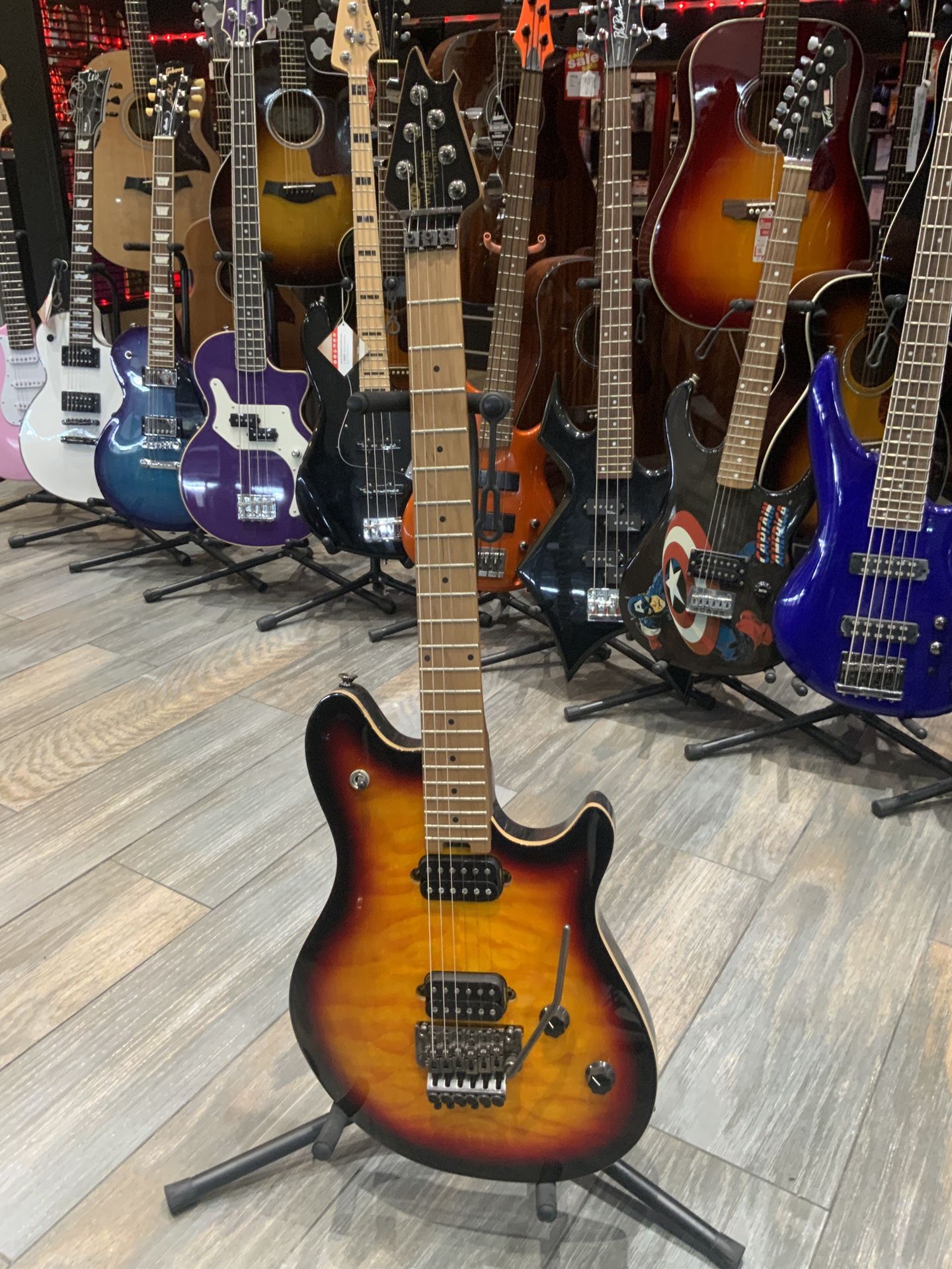 EVH Standard QM 3 Tone Sunburst