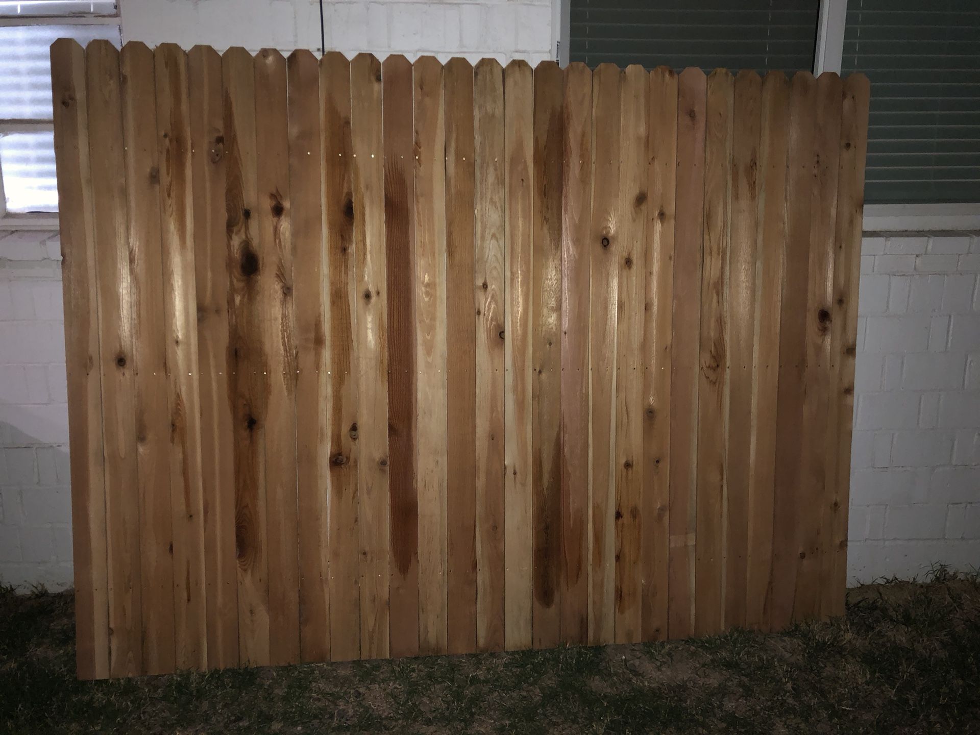 6Hx8W Wood Fence Panels