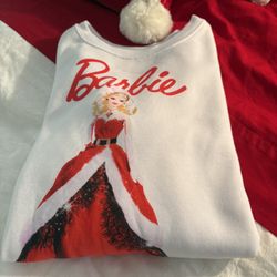 🎄 Christmas Barbie Sweatshirt 🧚🏼‍♀️