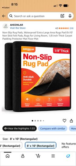 Rug pad