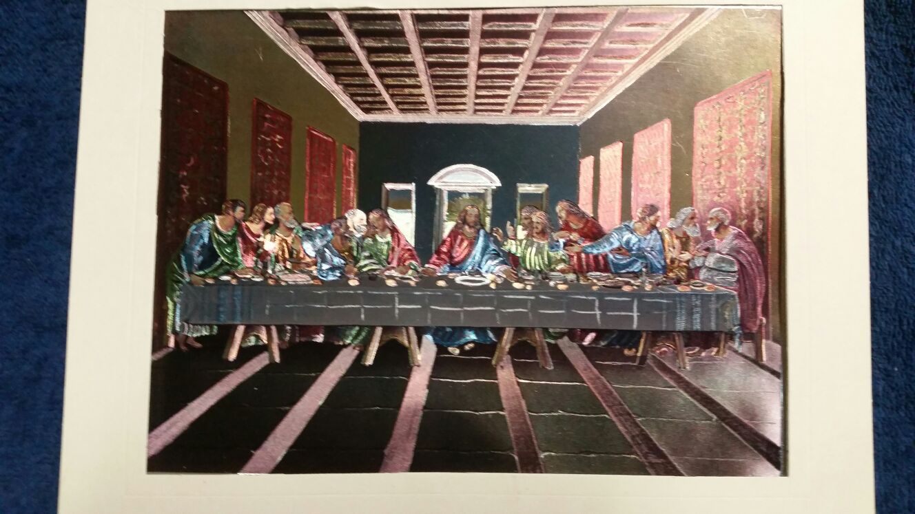 THE LAST SUPPER - Foil Print by Dufex Prints