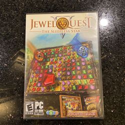 iWin Jewel Quest V The Sleepless Star PC Game Windows XP/Vista/7 CD-ROM Software