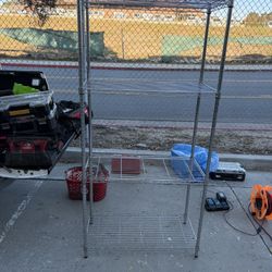 4 Tier Stainless Heavy Duty Kitchen Rack 