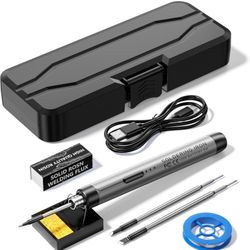 Cordless USB Rechargeable Portable Soldering Iron 
