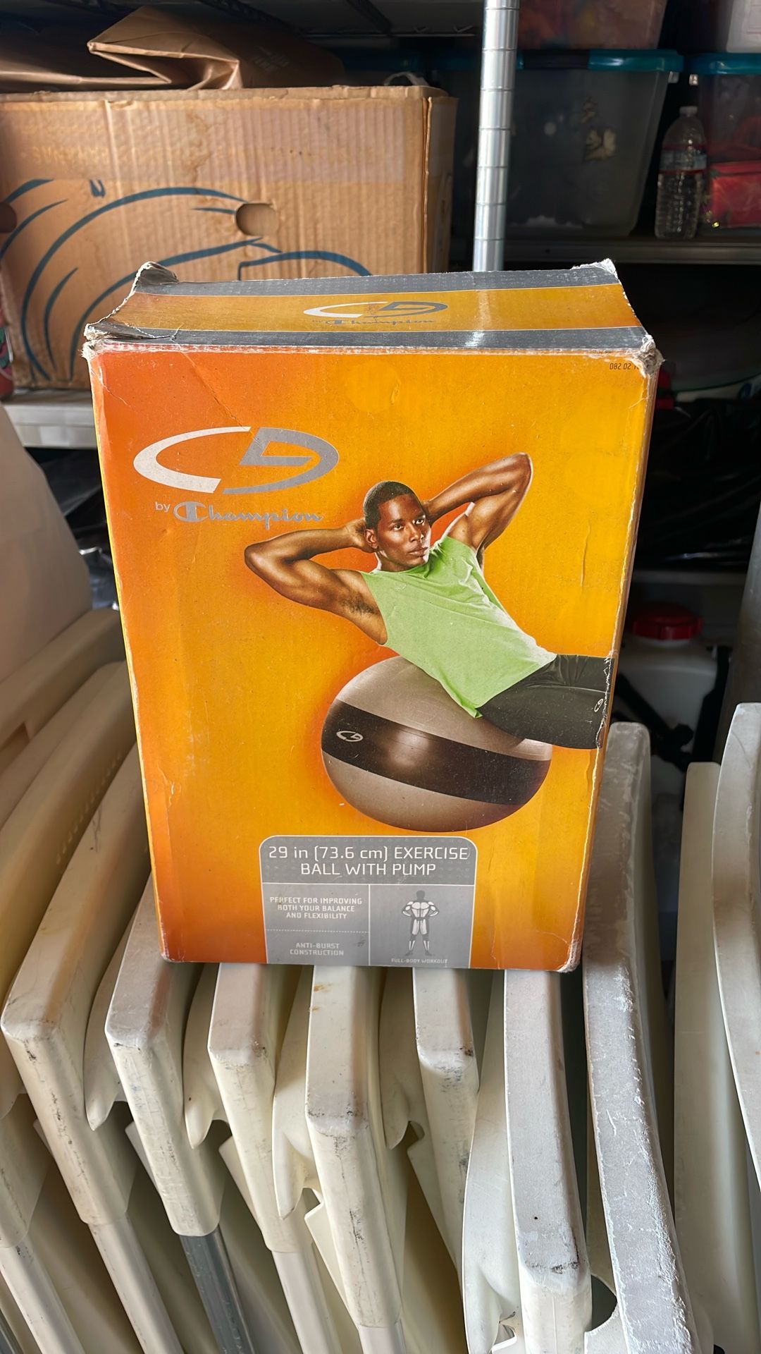 Exercise Ball With Pump