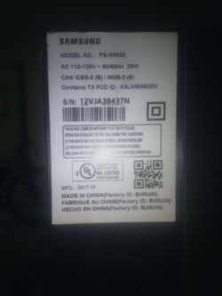 Samsung  subwoofer