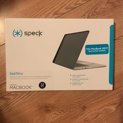 MacBook 12” (*) Speck Black Case Cover