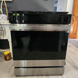 BESPOKE 30-IN 5 BURNERS 6-CU FT AIR FRY CONVECTION OVEN