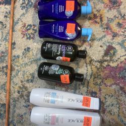 8 Bran New Bottles Of Hair Treatment Shampos And Conditioner