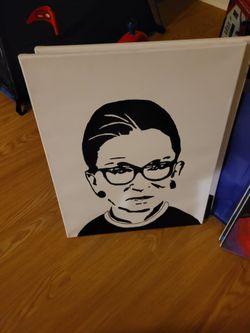 Ruth Bader Ginsburg Painting 