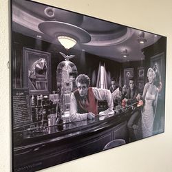 “Java Dreams” Wall Art – Featuring James Dean, Elvis Presley, Marilyn Monroe & Humphrey Bogart 