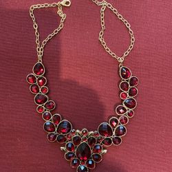 Ruby Red Statement Piece 