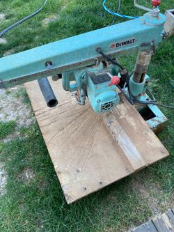 Dewalt radial arm saw